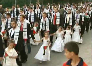 Hamas sponsored mass pedophile wedding