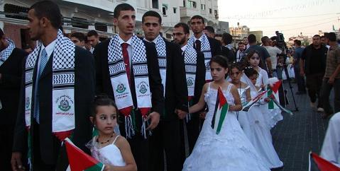 Hamas sponsored mass pedophile wedding